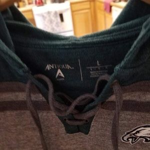 Philadelphia Eagles Women’s Lace-Up Hoodie